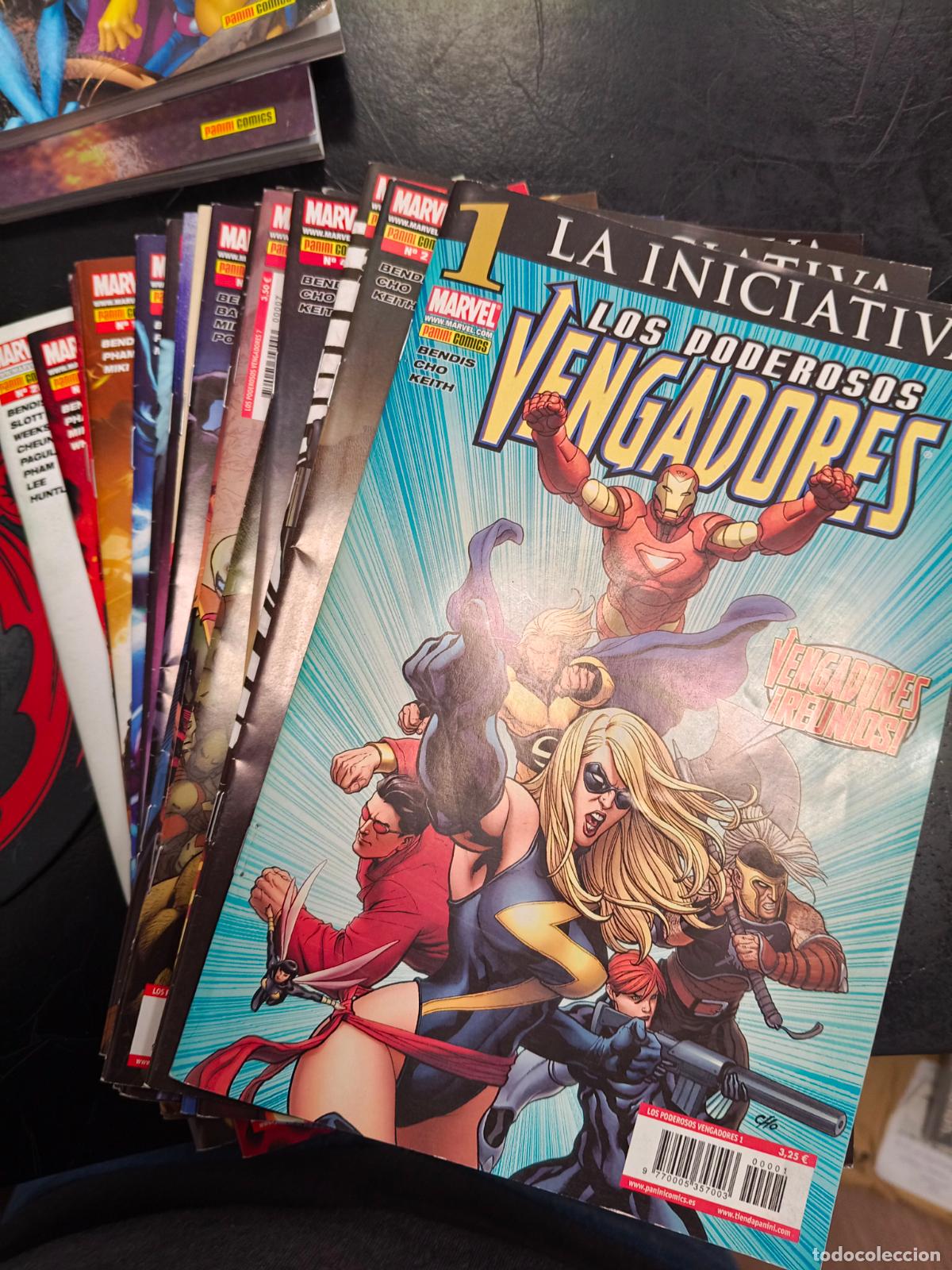 C&oacute;mics: Los poderosos vengadores - Bendis - NUmeros 1 al 20 - Panini - Foto 1