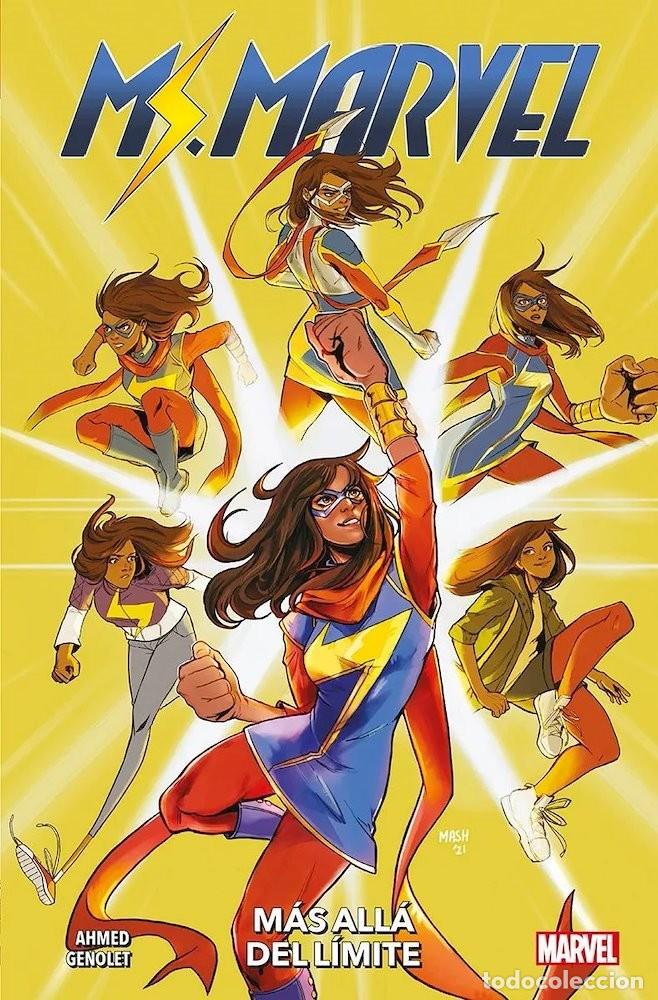 C&oacute;mics: Ms. Marvel: M&aacute;s all&aacute; del l&iacute;mite (2022). 100% Marvel. TOMO PANINI. - Foto 1