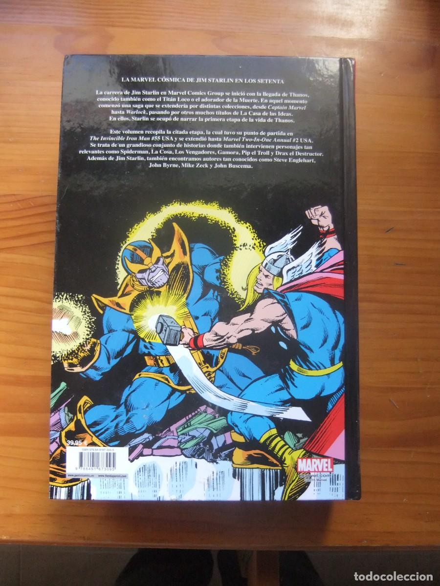 C&oacute;mics: LA SAGA DE TANOS TOMO MARVEL OMNIGOLD PANINI - Foto 2