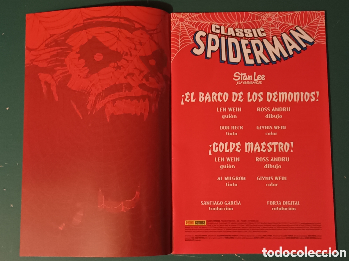C&oacute;mics: Classic Spiderman N&ordm; 5 PANINI - MARVEL 2006 Dracula Fu Man-Ch&uacute; - Foto 2