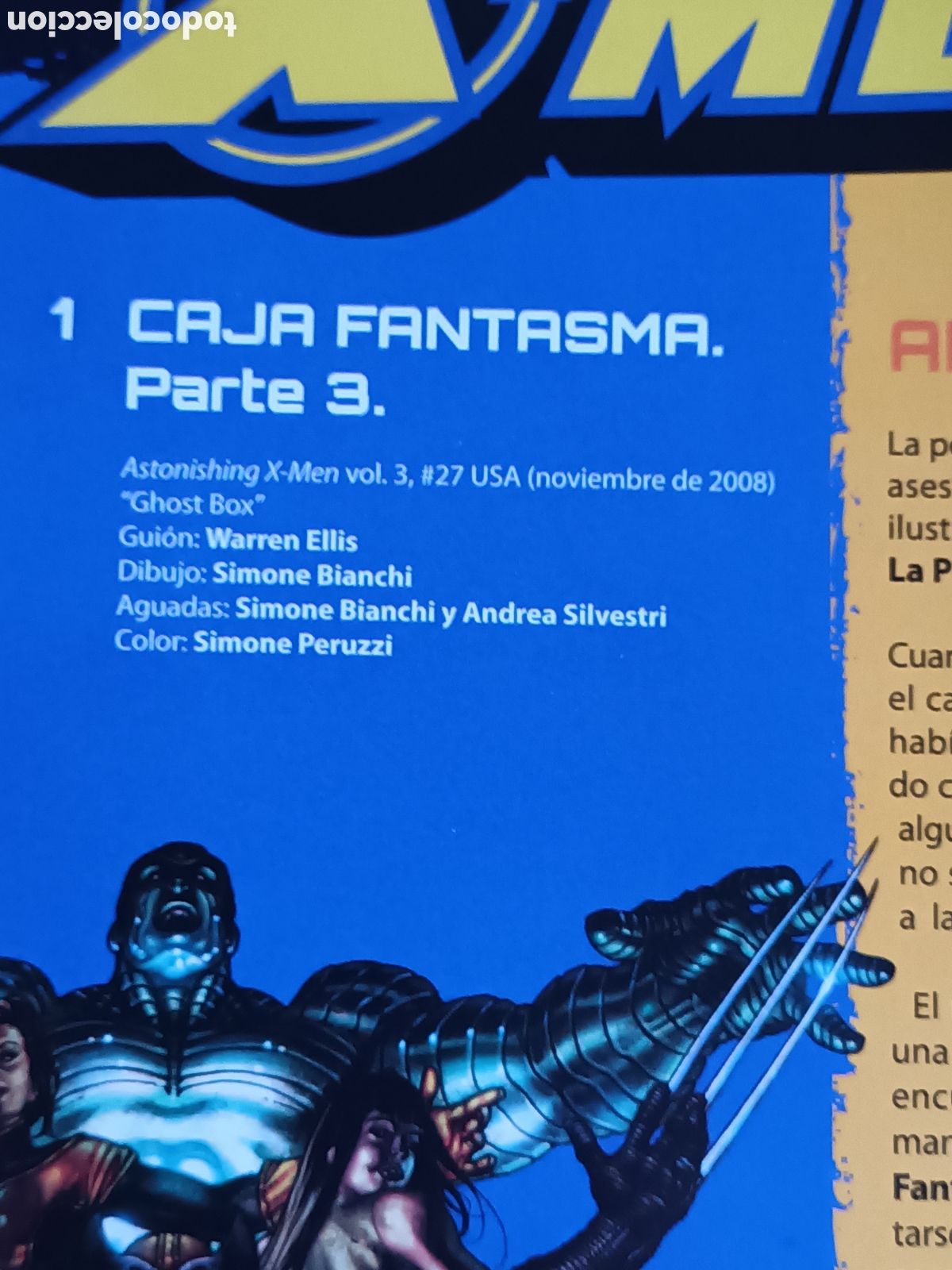 C&oacute;mics: Astonishing X-Men vol. 3 N&ordm; 3 PANINI - MARVEL 2010 - Foto 2
