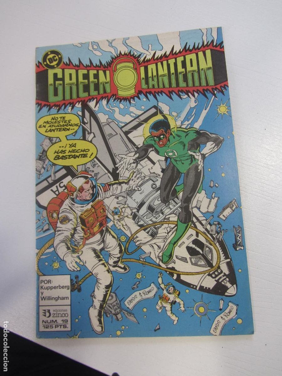 C&oacute;mics: GREEN LANTERN / LINTERNA VERDE N&ordm; 19 ZINCO ARX98 - Foto 1