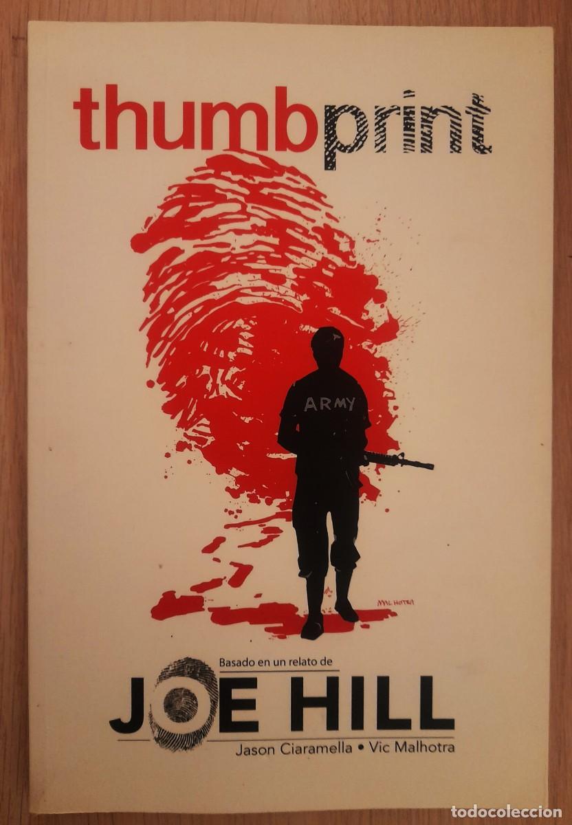 C&oacute;mics: thumb print - Joe Hill- IDW - Panini - Foto 1