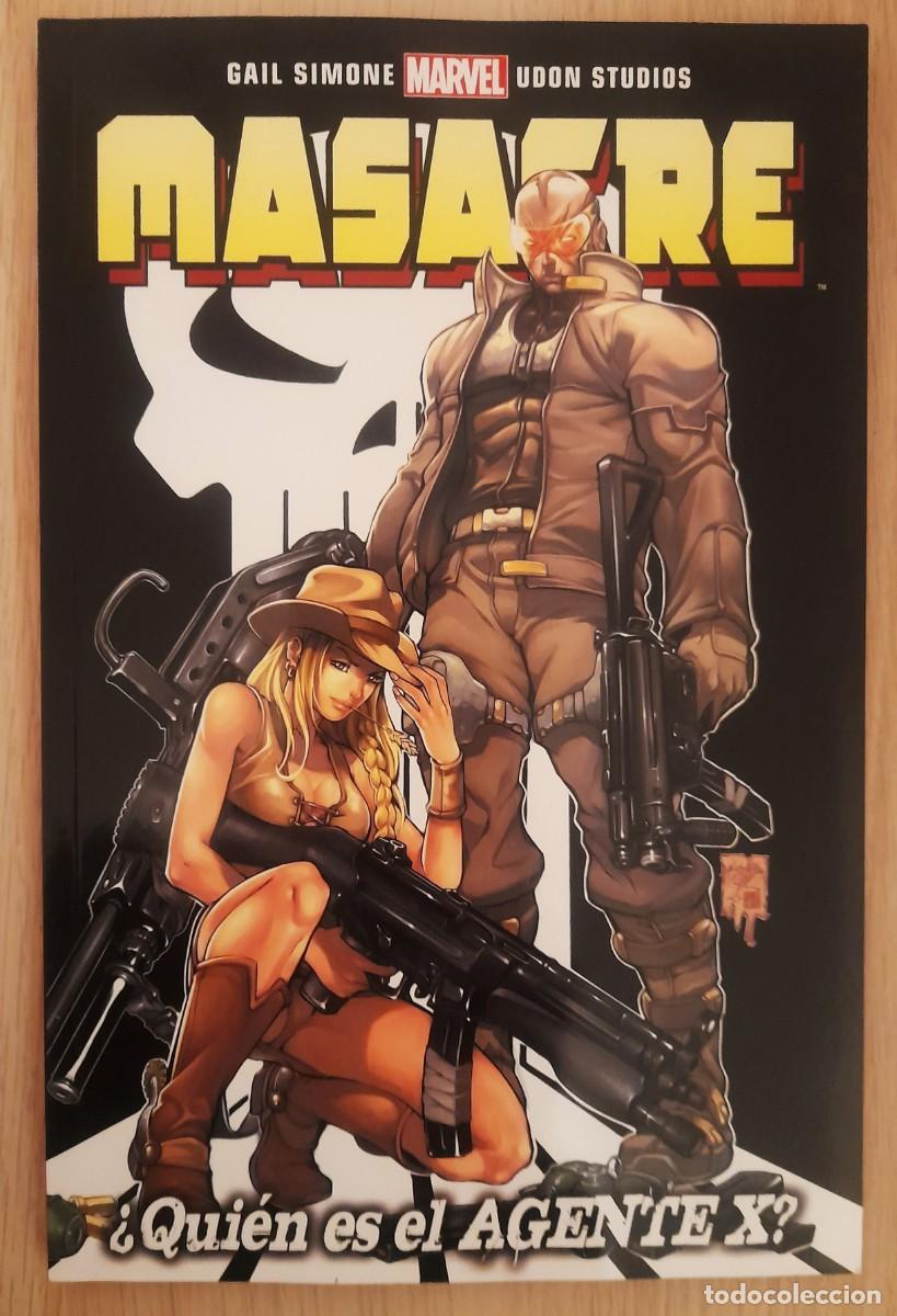 C&oacute;mics: Masacre - Deadpool - Agente X - Coleccion Completa de 2 Tomos - Marvel - Panini - Foto 1