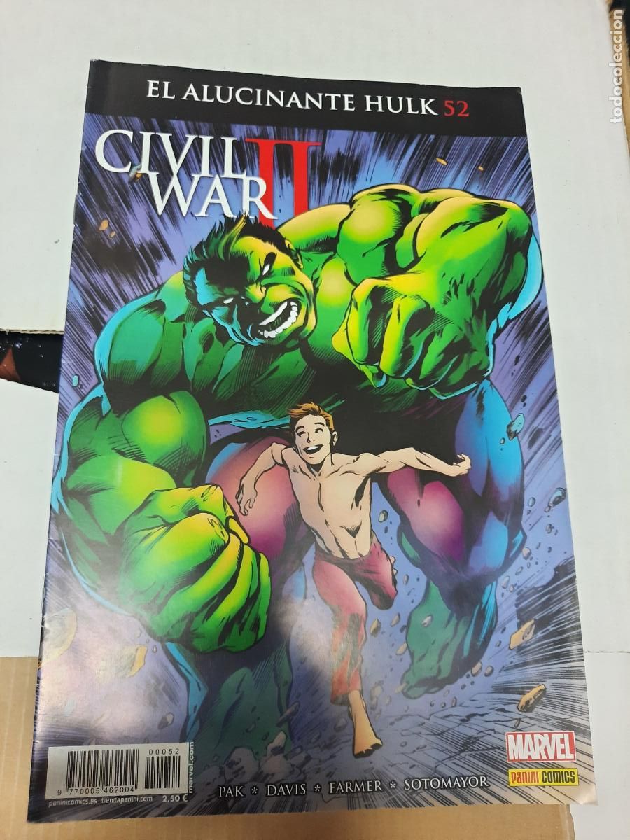 C&oacute;mics: EL ALUCINANTE HULK N&ordm; 52 -ED. PANINI - Foto 1