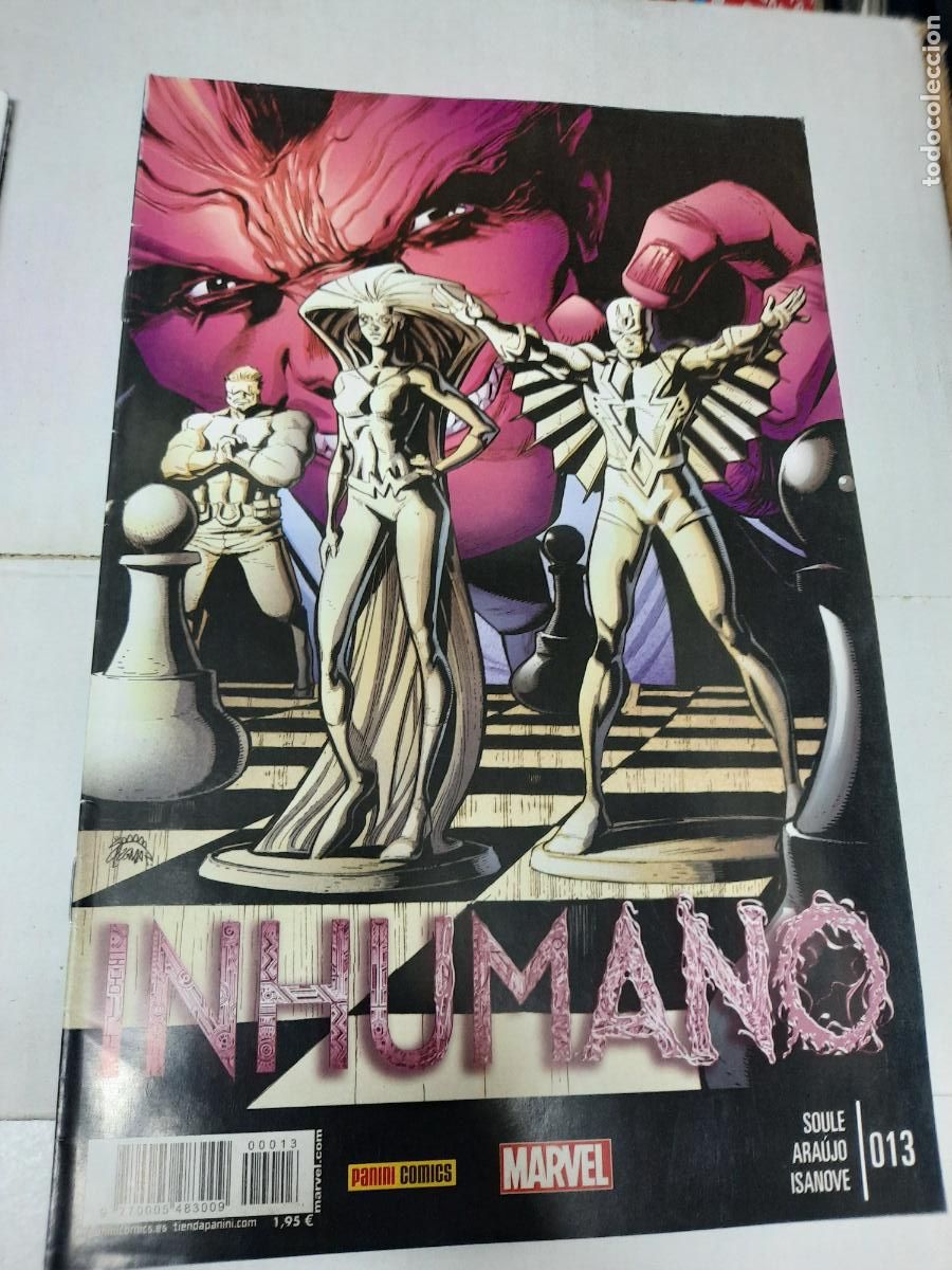 C&oacute;mics: INHUMANO N&ordm; 13 - ED. PANINI - Foto 1