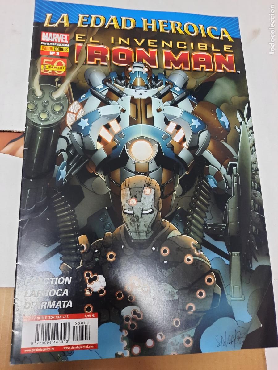 C&oacute;mics: EL INVENCIBLE IRON MAN N&ordm; 3 V.2 - ED. PANINI - Foto 1