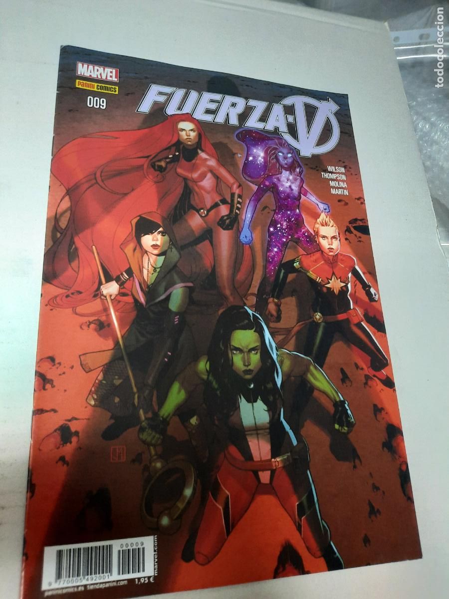 C&oacute;mics: FUERZA V N&ordm; 9 - ED. PANINI - Foto 1