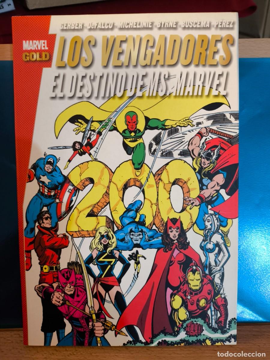 C&oacute;mics: MARVEL GOLD LOS VENGADORES EL DESTINO DE MS. MARVEL PANINI - Foto 1