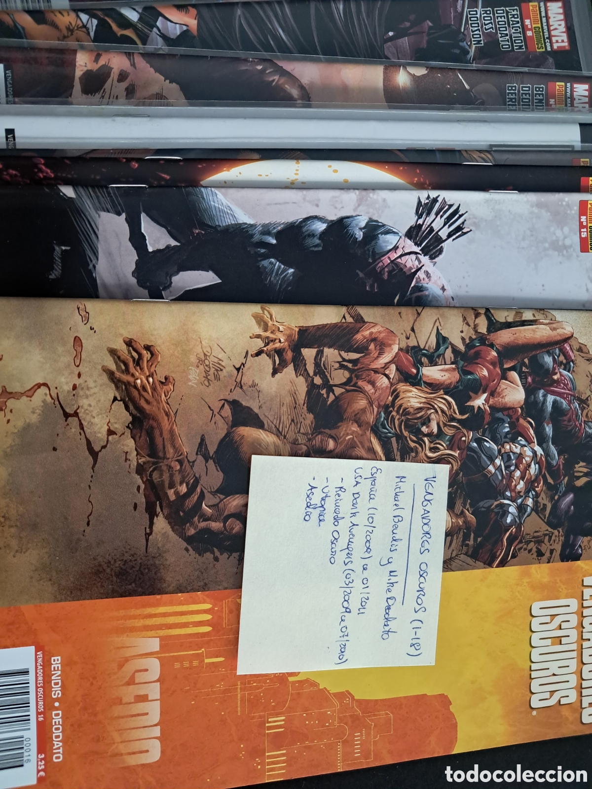 C&oacute;mics: VENGADORES OSCUROS 1-18 COMPLETA - Foto 3