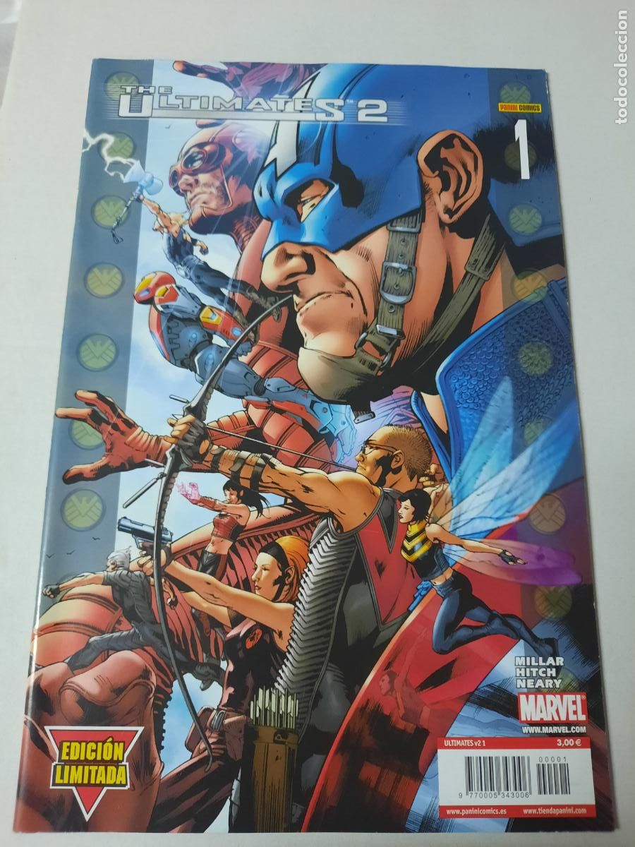 C&oacute;mics: THE ULTIMATES 2 N&ordm; 1,4 Y 6 - ED. PANINI - Foto 1