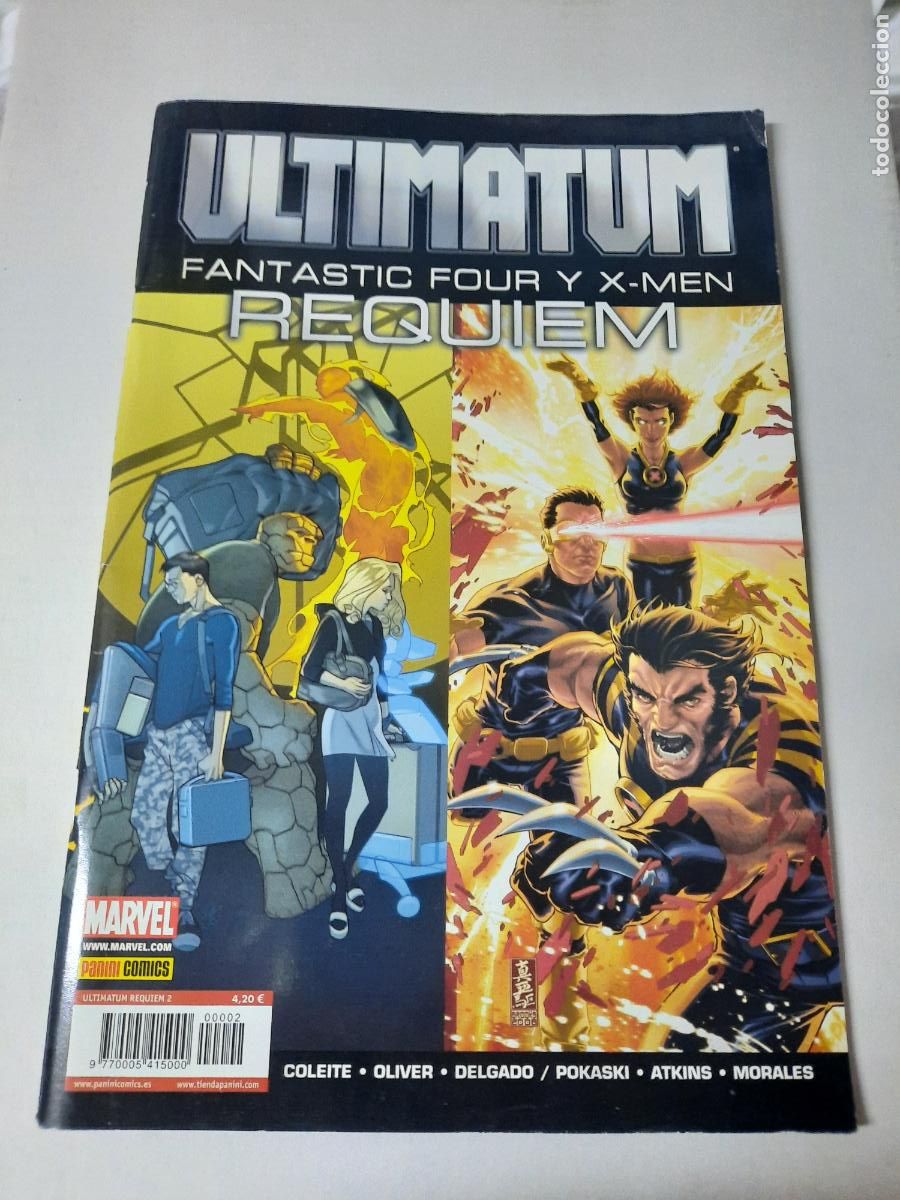 C&oacute;mics: ULTIMATUM REQUIEM N&ordm; 2 - ED. PANINI - Foto 1