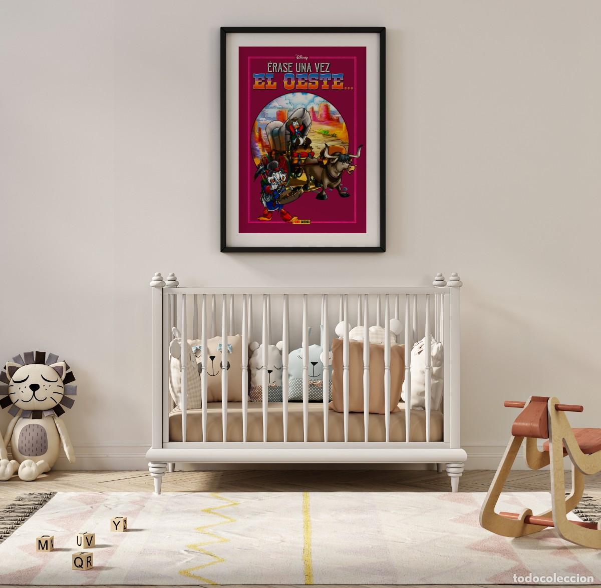 C&oacute;mics: Poster Mickey y Donald en el oeste 30x42 cm - Foto 1