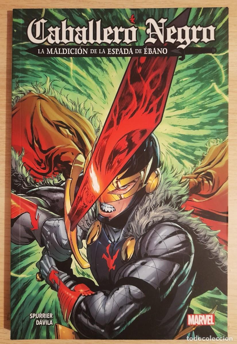 C&oacute;mics: Caballero Negro - La Maldicion De La Espada De Ebano - Marvel - Panini - Foto 1