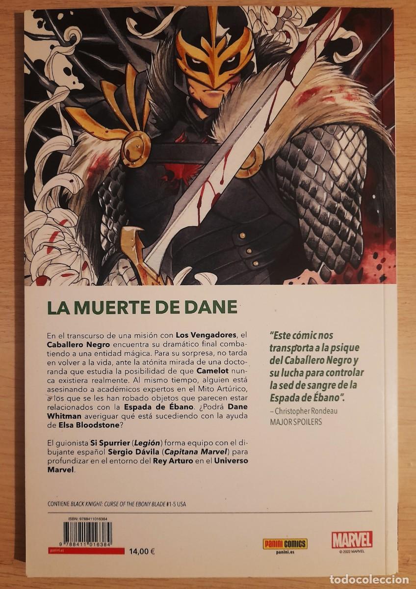 C&oacute;mics: Caballero Negro - La Maldicion De La Espada De Ebano - Marvel - Panini - Foto 2
