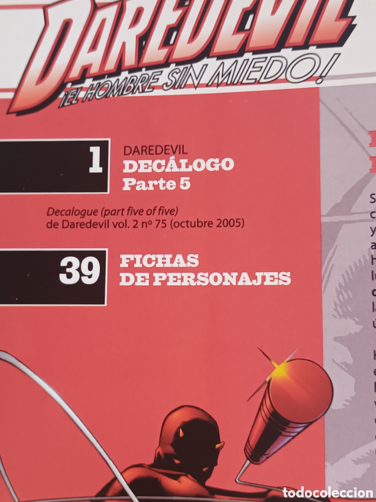 C&oacute;mics: Marvel Knights: Daredevil vol. 2 N&ordm; 8 PANINI - MARVEL 2006 Edici&oacute;n especial - Foto 2