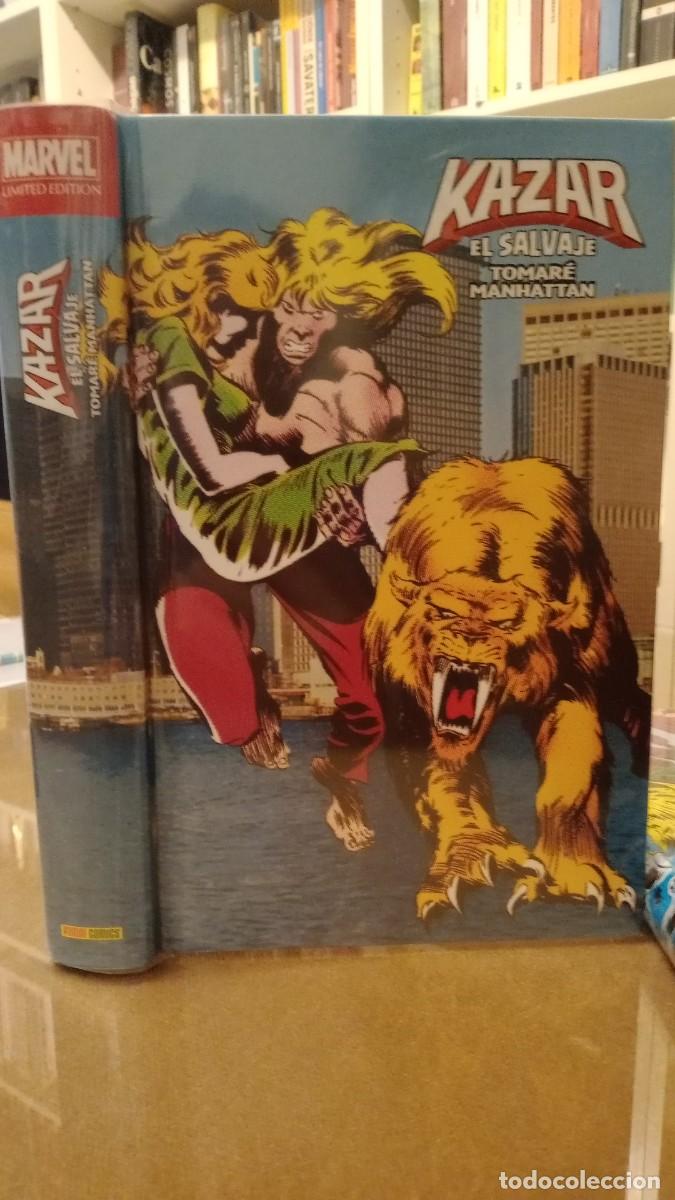 C&oacute;mics: MARVEL LIMITED EDITION: KA- ZAR EL SALVAJE. PANINI/SD (3 TOMOS) - Foto 3