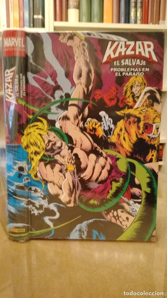 C&oacute;mics: MARVEL LIMITED EDITION: KA- ZAR EL SALVAJE. PANINI/SD (3 TOMOS) - Foto 4