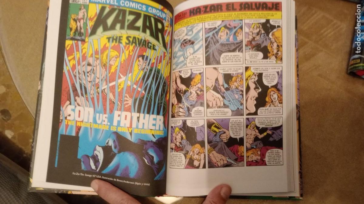 C&oacute;mics: MARVEL LIMITED EDITION: KA- ZAR EL SALVAJE. PANINI/SD (3 TOMOS) - Foto 7