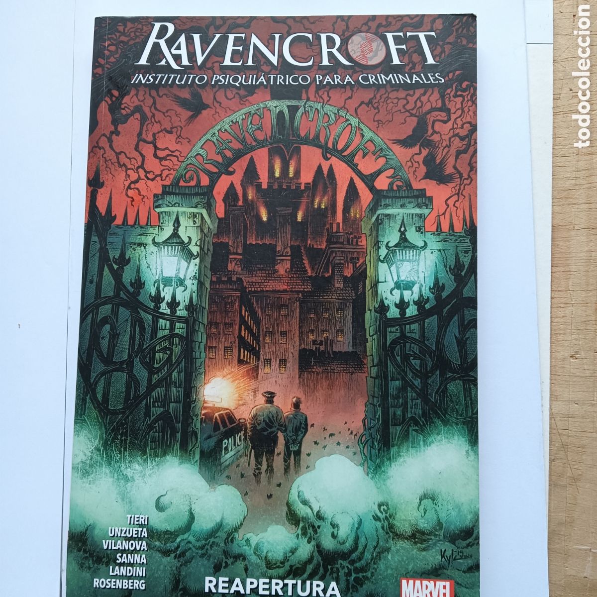 C&oacute;mics: RAVENVCROFT INSTITUTO PSIQUI&Aacute;TRICO PARA CRIMINALES - Foto 1