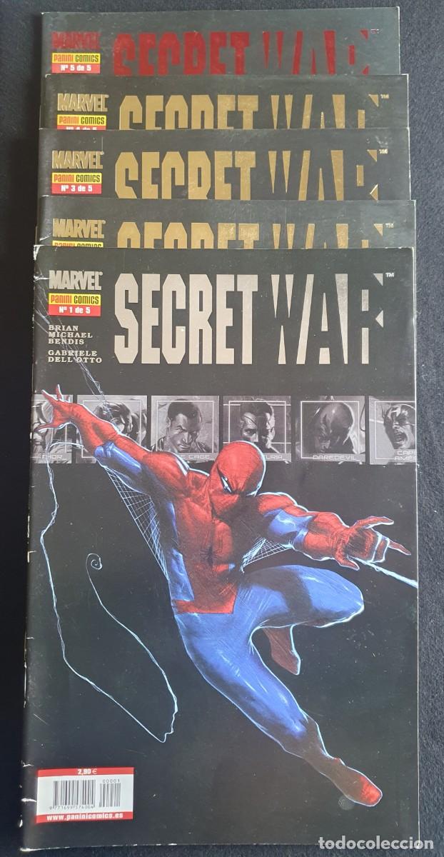 C&oacute;mics: Secret Wars completa 5 de 5 estado bueno ediciones panini - Foto 1