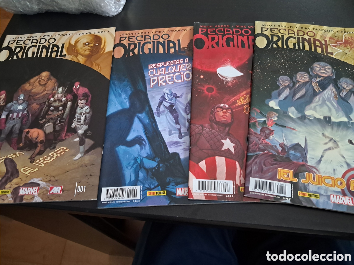 C&oacute;mics: PECADO ORIGINAL 1-4 COMPLETA De Jason Aaron y Mike Deodato - Foto 1