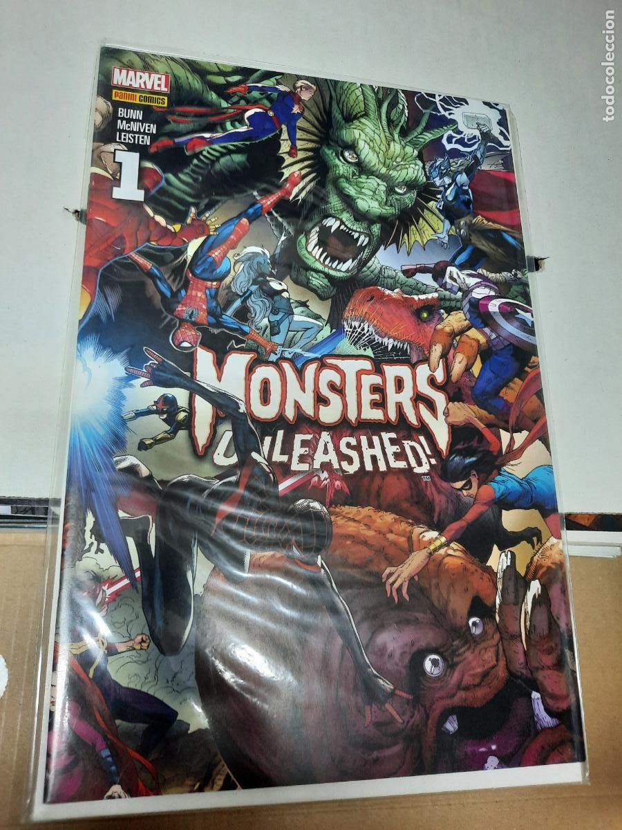 C&oacute;mics: MONSTERS UNLEASHED! N&ordm; 1 - ED. PANINI - Foto 1