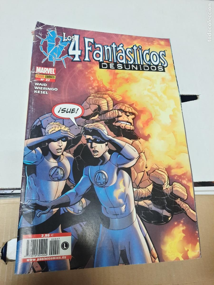 C&oacute;mics: LOS 4 FANT&Aacute;STICOS N&ordm; 27 - ED. PANINI - Foto 1