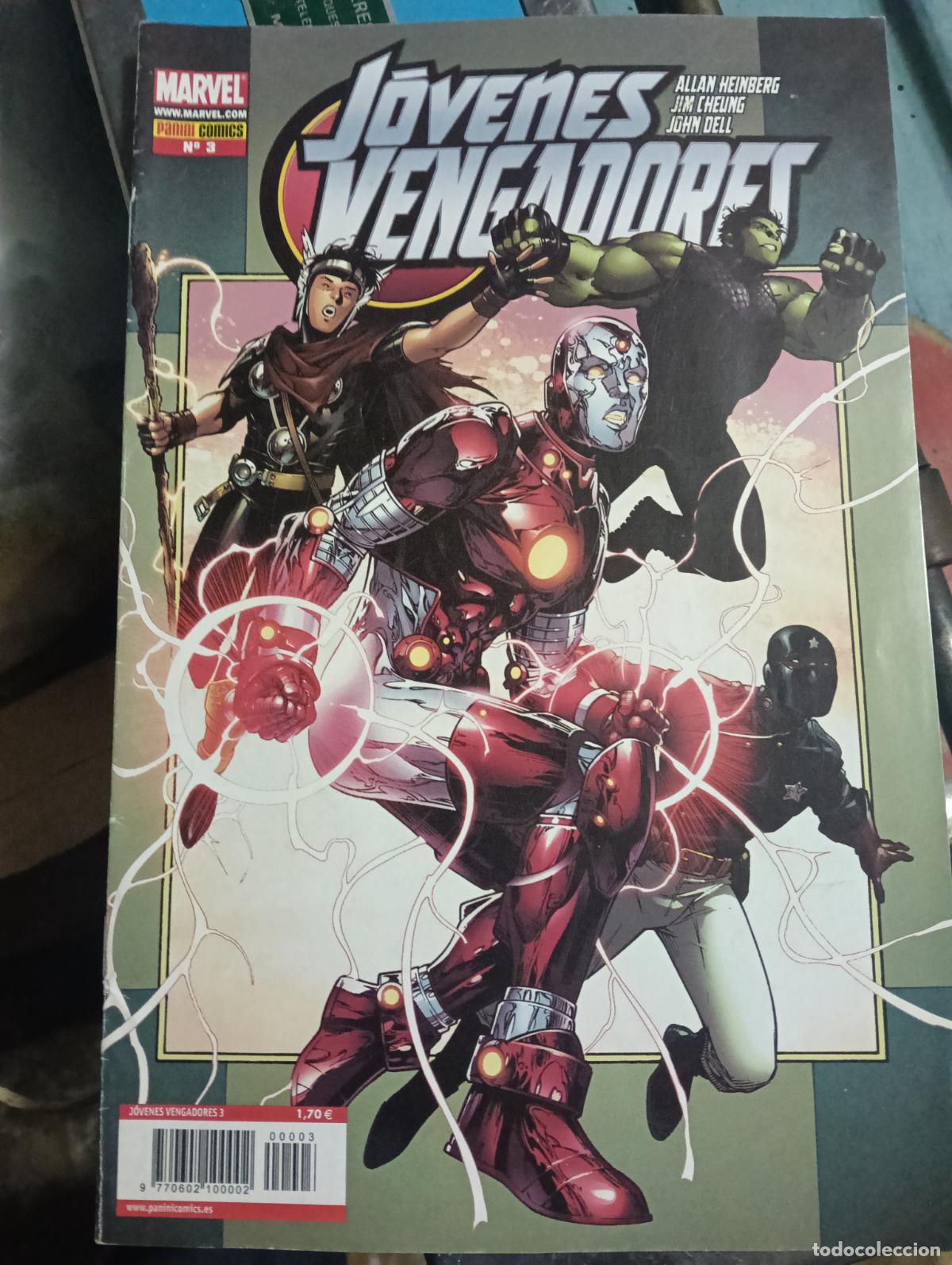 C&oacute;mics: JOVENES VENGADORES N&ordm; 3 PANINI - Foto 1