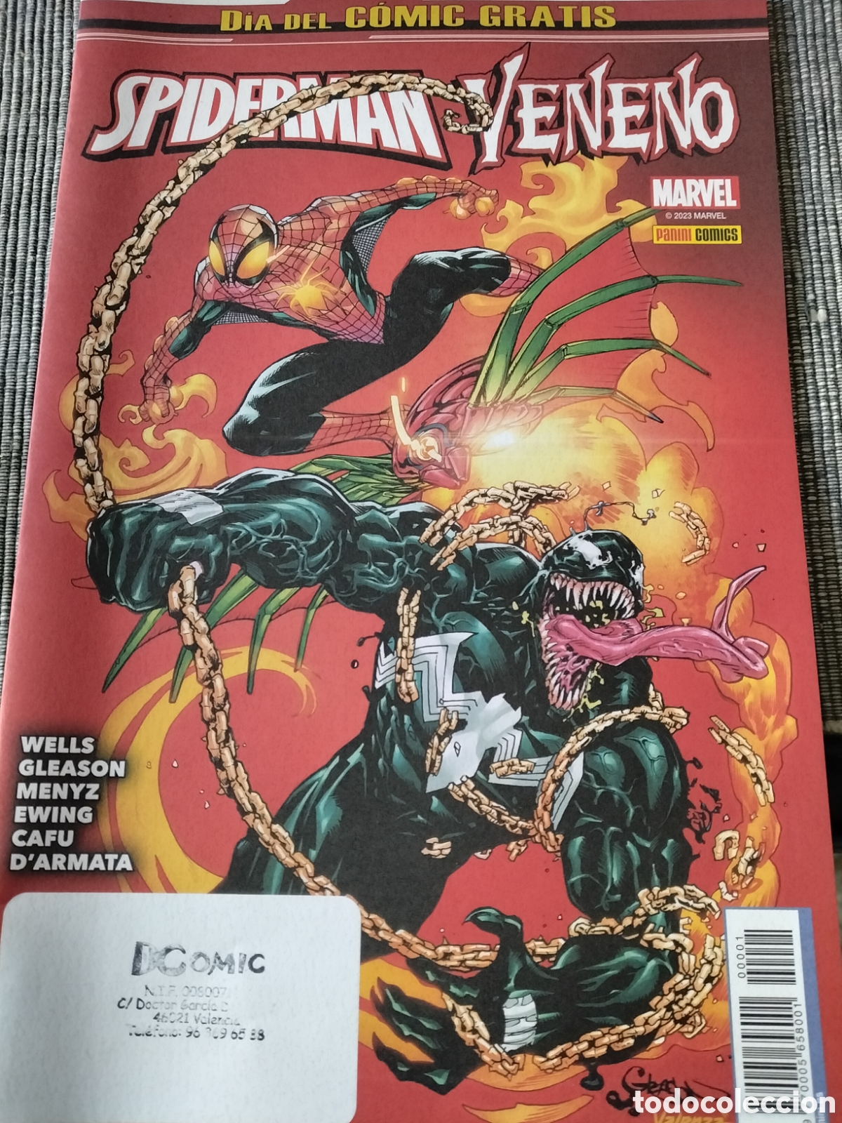 C&oacute;mics: Spiderman Veneno, D&iacute;a del comic gratis - Foto 1
