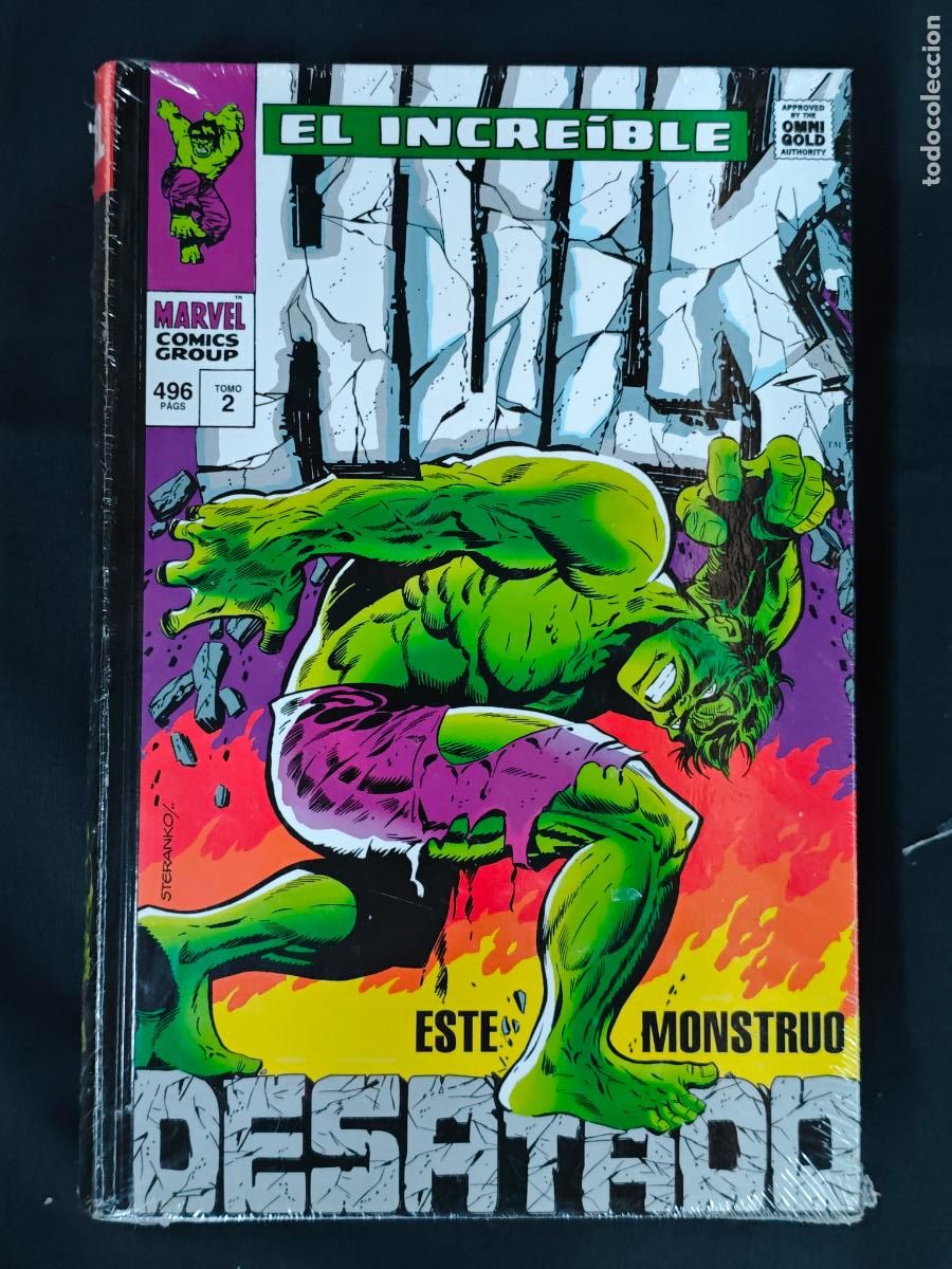 C&oacute;mics: PRECINTADO - EL INCREIBLE HULK - TOMO 2 - ESTE MONSTRUO DESATADO - PANINI - - Foto 1