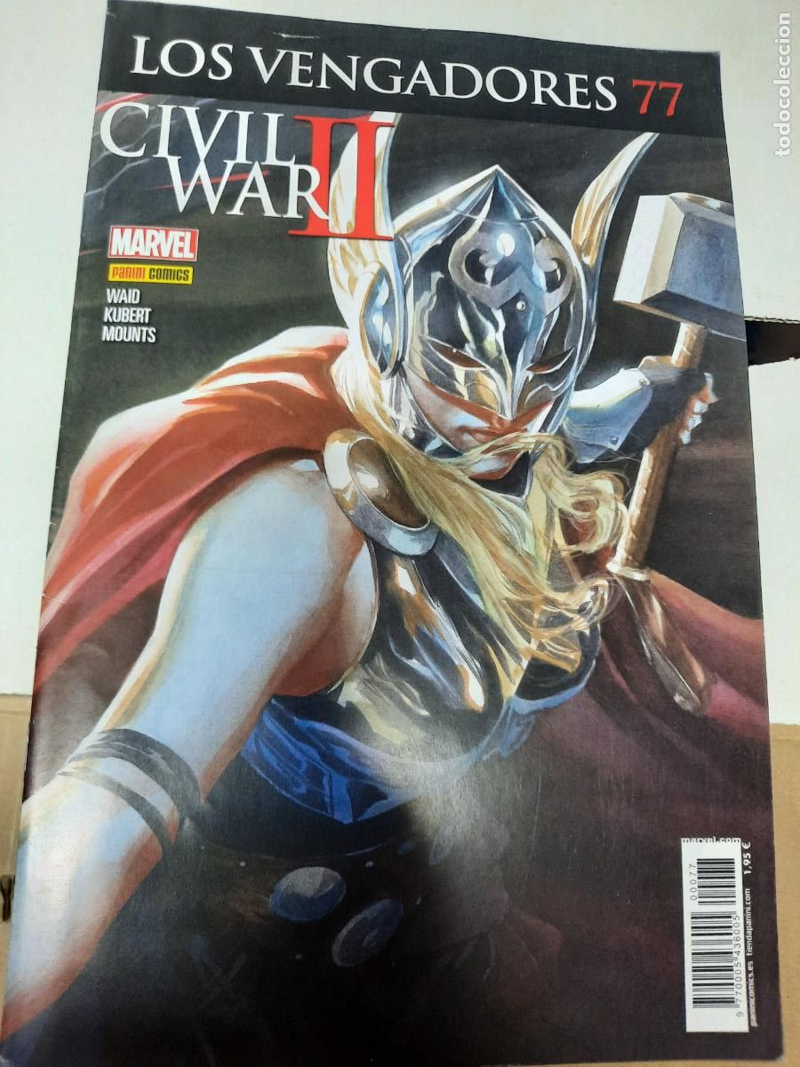 C&oacute;mics: LOS VENGADORES N&ordm; 77 - ED. PANINI - Foto 1