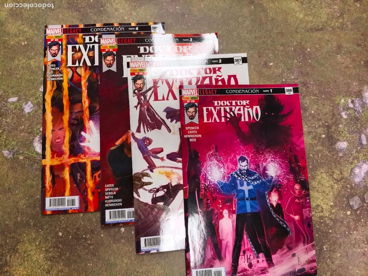 C&oacute;mics: Doctor extra&ntilde;o condenacion numeros 1 al 4 - Panini Marvel - Foto 1