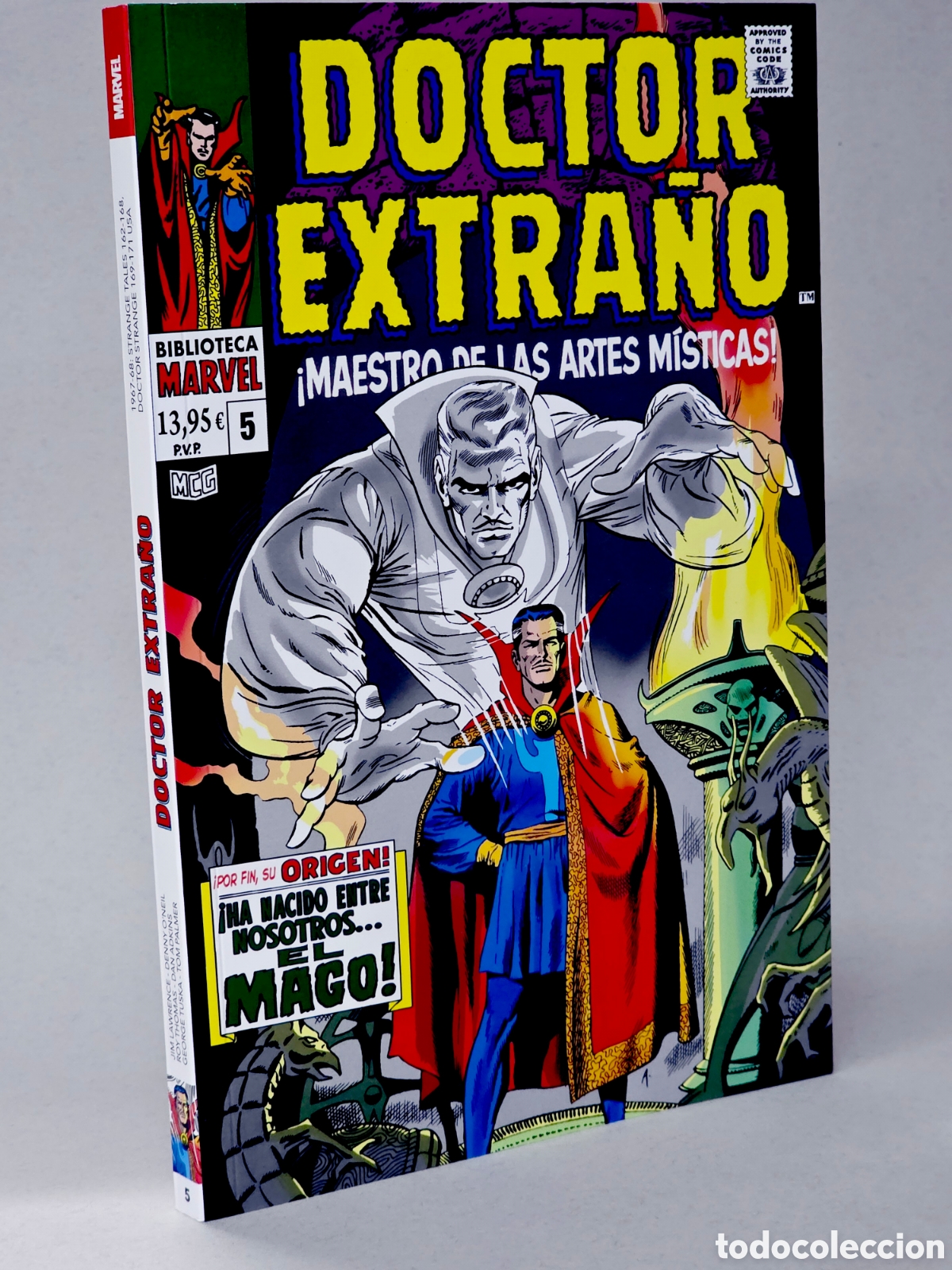 C&oacute;mics: C&Oacute;MIC DE KIOSCO DOCTOR EXTRA&Ntilde;O 5 EL MAGO BIBLIOTECA MARVEL PANINI C&Oacute;MICS - Foto 1