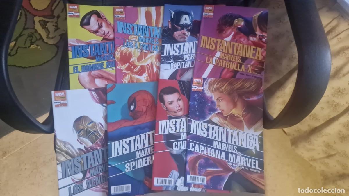 C&oacute;mics: INSTANTANEAS MARVELS (OBRA COMPLETA 8 N&Uacute;MEROS) - PANINI - Foto 1