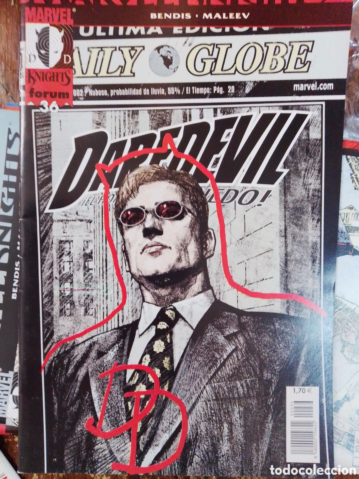 C&oacute;mics: DAREDEVIL. EL HOMBRE SIN MIEDO. 24 NUM. DEL 30 AL 54. BRIAN BENDIS. MARVEL . 2002 - Foto 3
