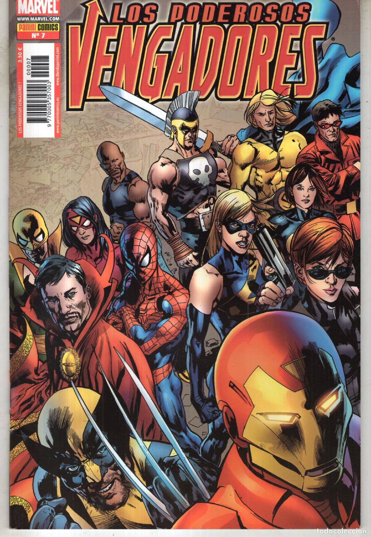 C&oacute;mics: LOS PODEROSOS VENGADORES N&ordm; 7 - PANINI - ESTADO EXCELENTE - Foto 1