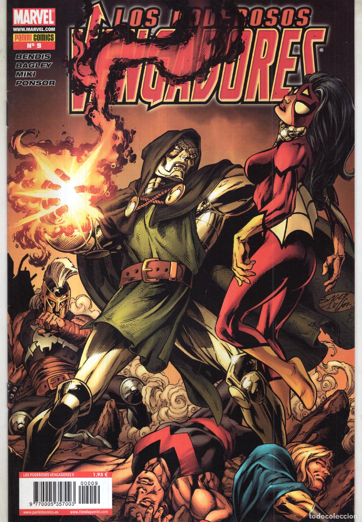 C&oacute;mics: LOS PODEROSOS VENGADORES N&ordm; 9 - PANINI - ESTADO EXCELENTE - Foto 1