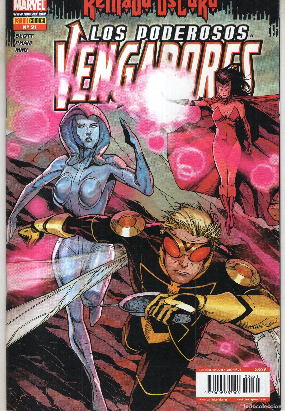 C&oacute;mics: LOS PODEROSOS VENGADORES N&ordm; 21 - PANINI - ESTADO EXCELENTE - Foto 1
