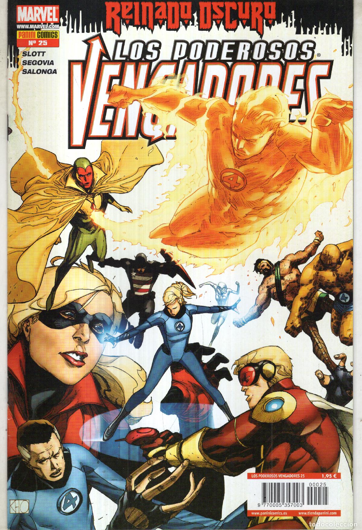 C&oacute;mics: LOS PODEROSOS VENGADORES N&ordm; 25 - PANINI - ESTADO EXCELENTE - Foto 1