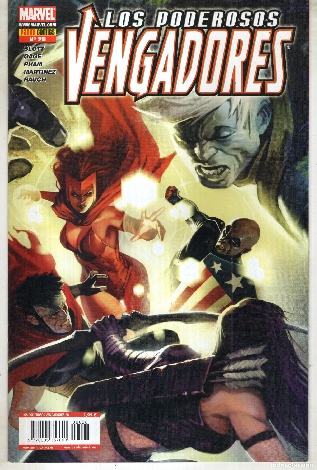 C&oacute;mics: LOS PODEROSOS VENGADORES N&ordm; 28 - PANINI - ESTADO EXCELENTE - Foto 1
