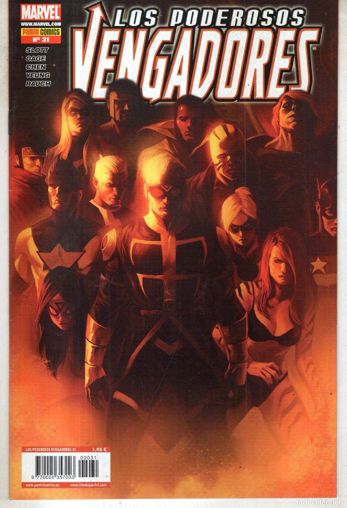 C&oacute;mics: LOS PODEROSOS VENGADORES N&ordm; 31 - PANINI - ESTADO EXCELENTE - Foto 1