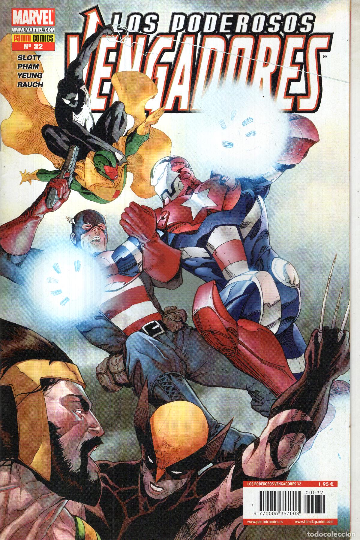 C&oacute;mics: LOS PODEROSOS VENGADORES N&ordm; 32 - PANINI - ESTADO EXCELENTE - Foto 1