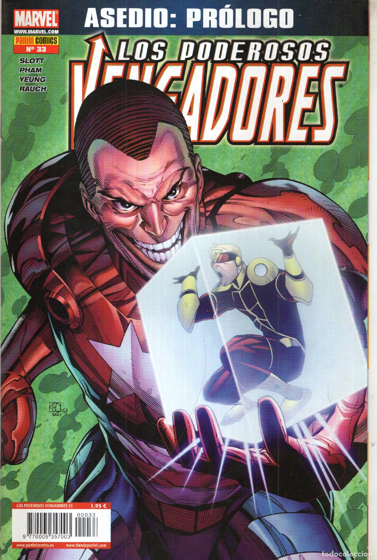 C&oacute;mics: LOS PODEROSOS VENGADORES N&ordm; 33 - PANINI - ESTADO EXCELENTE - Foto 1