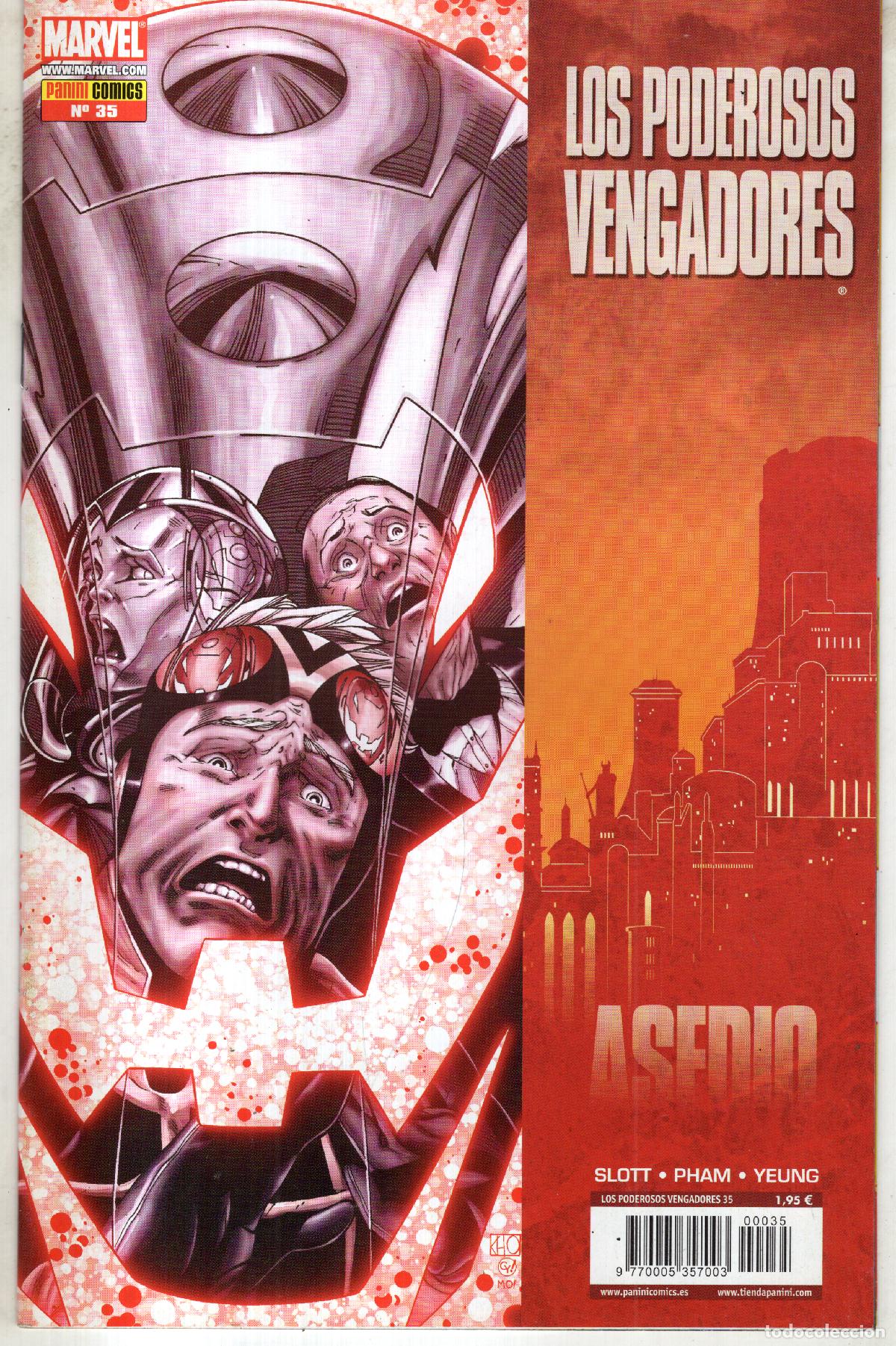 C&oacute;mics: LOS PODEROSOS VENGADORES N&ordm; 35 - PANINI - ESTADO EXCELENTE - Foto 1