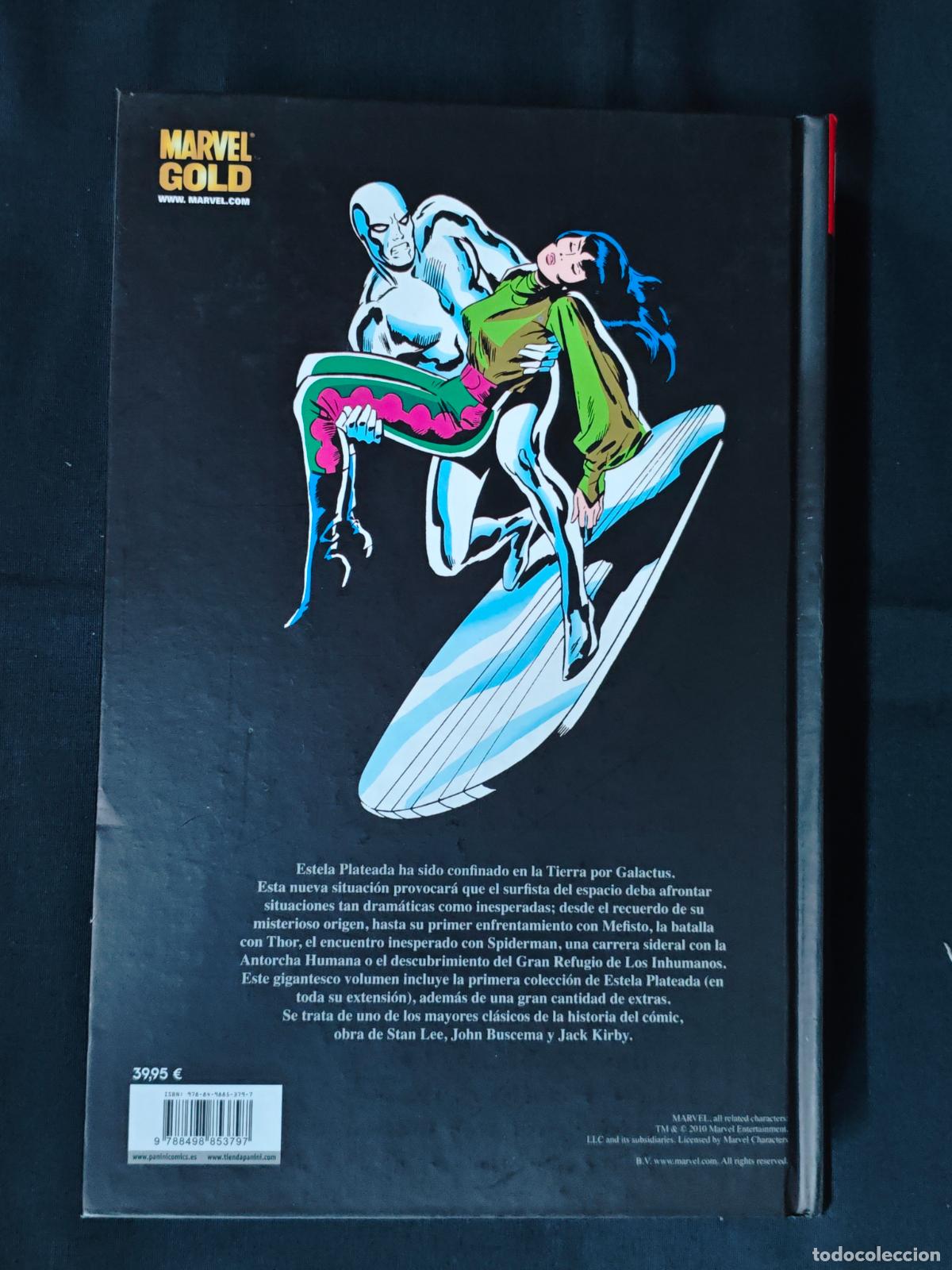 C&oacute;mics: MARVEL GOLD - ESTELA PLATEADA - STAN LEE - JOHN BUSCEMA - PANINI - - Foto 2