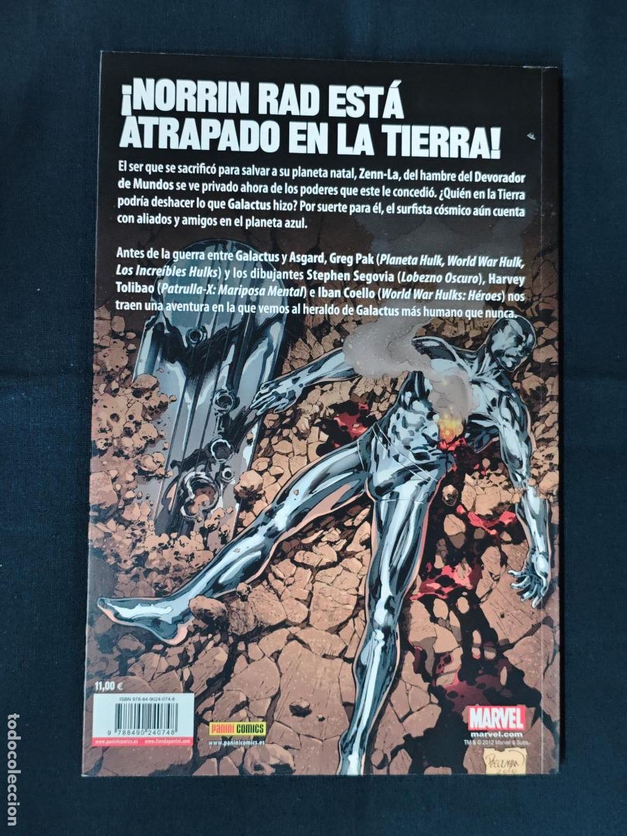 C&oacute;mics: COLECCION 100% - ESTELA PLATEADA - DEVOLUCIONADO - PANINI - - Foto 2