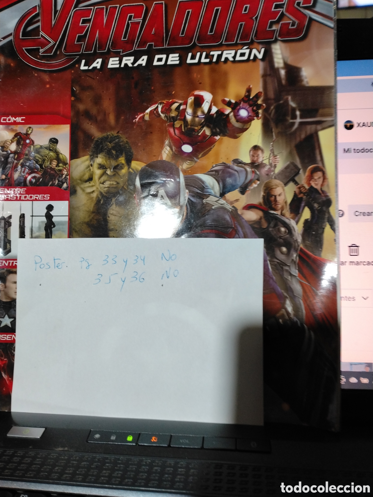 C&oacute;mics: VENGADORES - MARVEL - LA ERA DE ULTR&Oacute;N - PANINI 2015. - Foto 4
