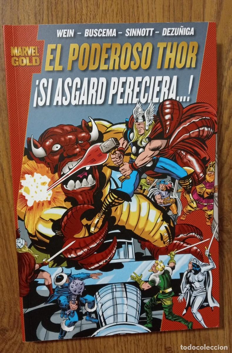 C&oacute;mics: El Poderoso Thor: Si Asgard Pereciera - Marvel Gold - Foto 1