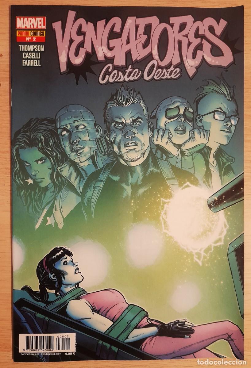 C&oacute;mics: Vengadores Costa Oeste - Coleccion Completa de 5 Comics - Marvel - Panini - Foto 2